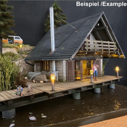 Blockhaus als laser cut - blockhaus,