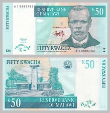 Malawi 50 Kwacha 1997 p39 unz.