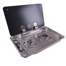 Gasherd 2 flammig mit