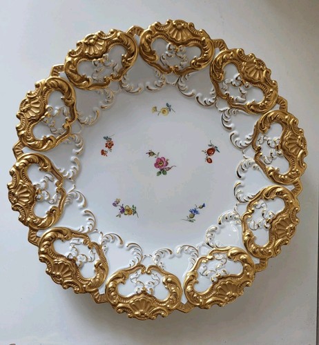 Meissen teller prunk - teller,