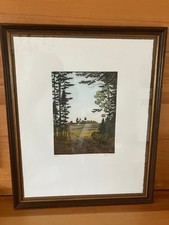 GEMÄLDE- WALDLICHTUNG-
