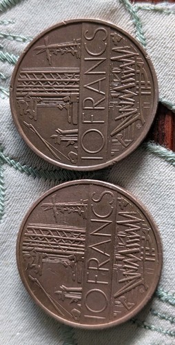 Münzen francs 1975 - 10,