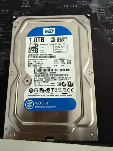 Western digital blue 1tb - western,