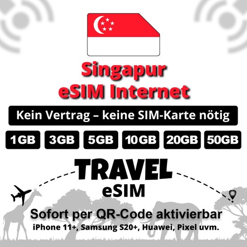 Singapur travel esim internet - travel,