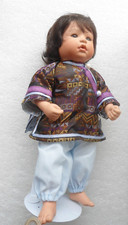 Puppe Künstlerpuppe - Biskuit