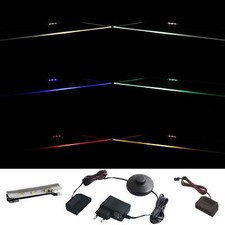 LED Glaskantenbeleuchtung + Verteiler + Netzteil Schrank und Vitrinenbeleuchtung