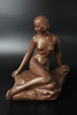 XXL Keramikfigur Art Deco signiert J. Somme um 1920