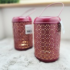 2er Set Laternen Windlicht