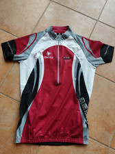 Fahrradshirt Damen, Nalini , Gr. m, bordeaux-grau-weiß-schwarz