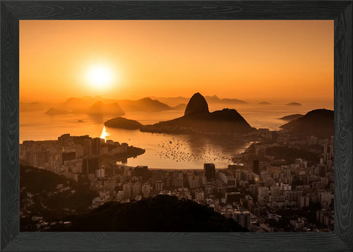 Rio janeiro framed wall - janeiro, art