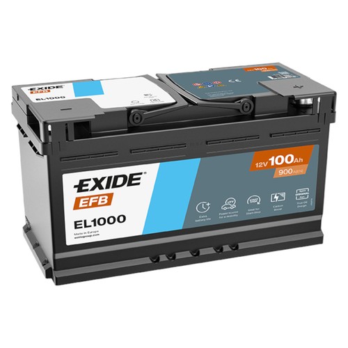 Exide el1000 efb autobatterie - exide,