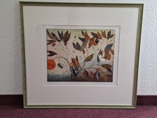 Kleines Trio,Farbradierung von