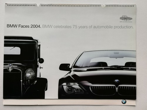 Kalender bmw 2004 - kalender,