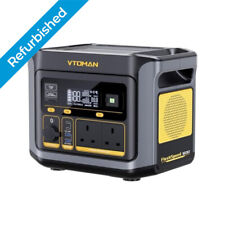 VTOMAN FlashSpeed 600 Tragbare Powerstation 499Wh 600W Vollladung in 70 Min