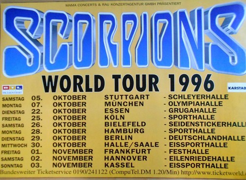 Scorpions 1996 tour orig - 1996,