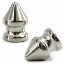Nieten - Killernieten 12mm Stahl Spike Schraubnieten Ziernieten Gothic Punk Larp