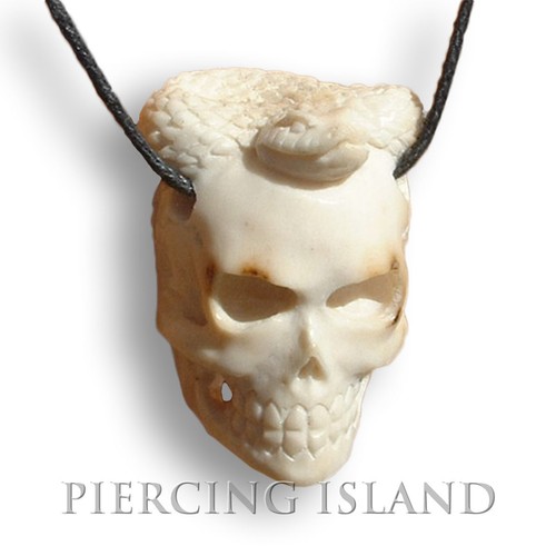 Halskette skull totenkopf - skull,