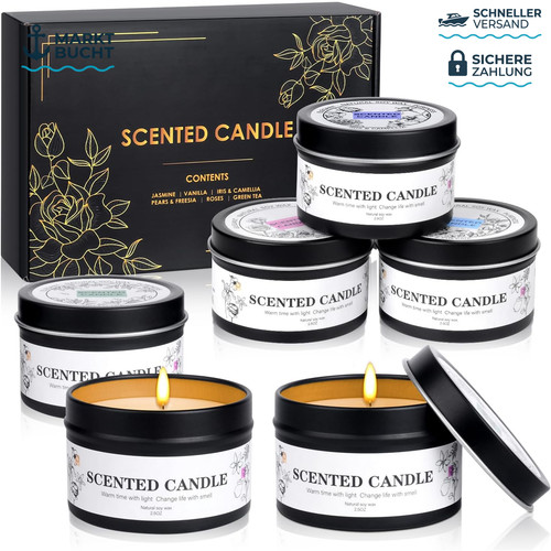 Duftkerzen geschenkset - geschenkset, 6