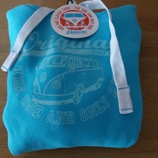 Van Classic, Original Ride Woman Hoodie Blue Atoll/Cyan, Größe XS, Ungetragen