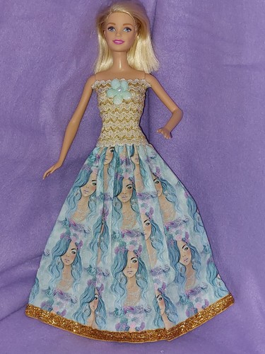 Barbie puppen kleid - barbie,