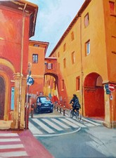 Ölgemälde Italien Bologna