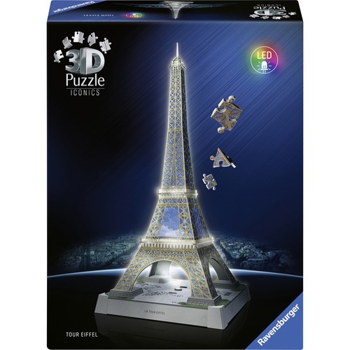 Puzzle iconics eiffelturm - puzzle, iconics: