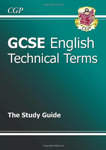Gcse english technical terms - english,