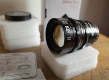 Meike 25mm T2.1 S35 Cinema Prime Lens Objektiv schwarz Canon EF  wie neu mit OVP