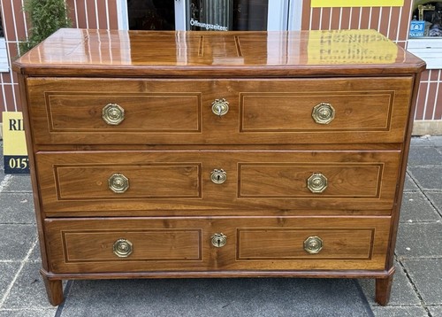 Louis seize kommode nussbaum - louis,