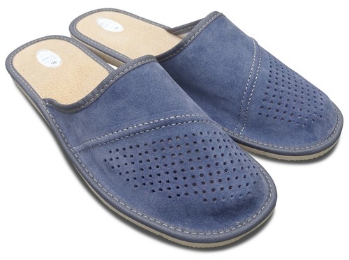 Leder hausschuhe pantoffeln - leder,