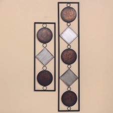 Wand Objekt Waka Eisen Farbmix