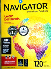 50 Blatt Navigator Colour Documents UHD Formula 120g/m² Kopierpapier (50 Blatt)