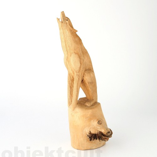 Handgeschnitzte holz skulptur - handgeschnitzte,