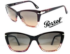 PERSOL SONNENBRILLE ROT GRAU