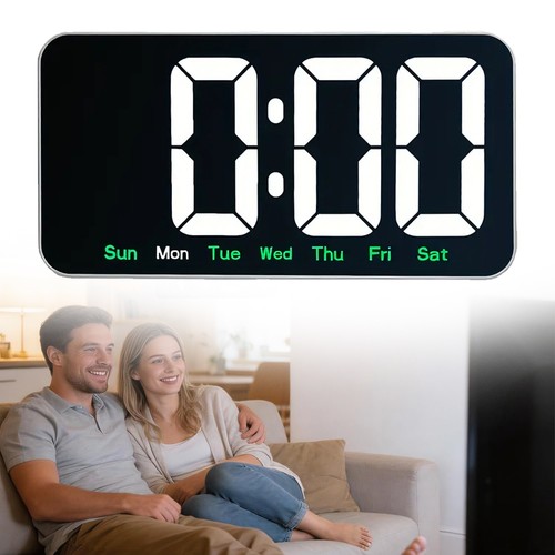 Led digital wanduhr - led,