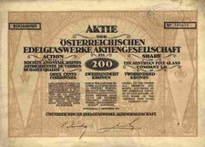 Österreichischen Edelglaswerke 1921 Stockerau Korneuburg Leopold Forstner Mosaik