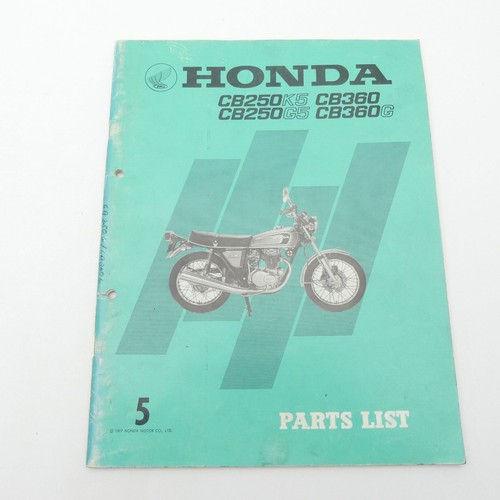 Honda 250 360 g5 - cb,
