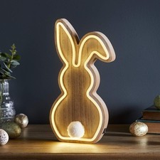 LED Neon Osterhase 30cm aus