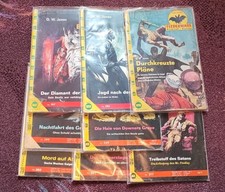 8x Fledermaus Kriminal Roman