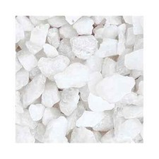 NovaMinerals Kristallweißer Marmorsplitt 8-16mm 20 kg Garten Kieselstein Kies