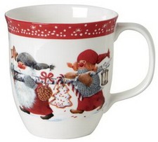 Porzellan-Tasse "Niels and