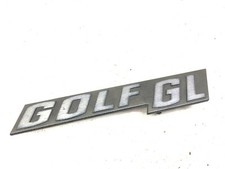 VW Golf 1 GL Schriftzug Emblem hinten Heckklappe 171853687S ORIGINAL