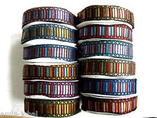 Borte Webband in verschiedenen Farben glänzend lfm 25mm breit  B61