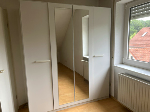 Kleiderschrank weiß türig - weiß, 4-türig