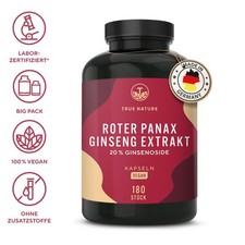 Roter Panax Ginseng, 180