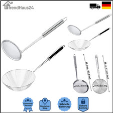 Edelstahl Sieb Schaumkelle 2