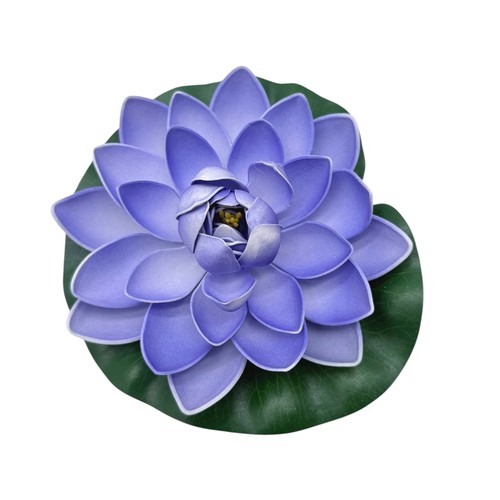 Künstliche seerose lila - künstliche,