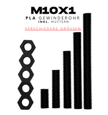 Lampenrohr M10x1 20-100mm