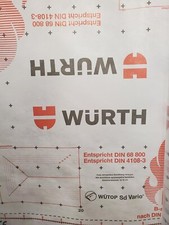 Würth Dampfbremsfolie