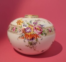 (K14) Antike Prunk Kugel Vase